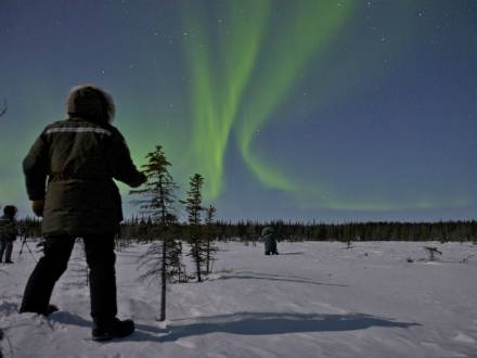 Aurores boréales de Churchill, Canada