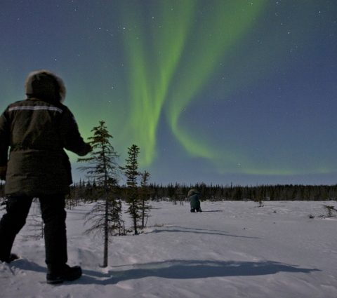 Aurores boréales de Churchill, Canada
