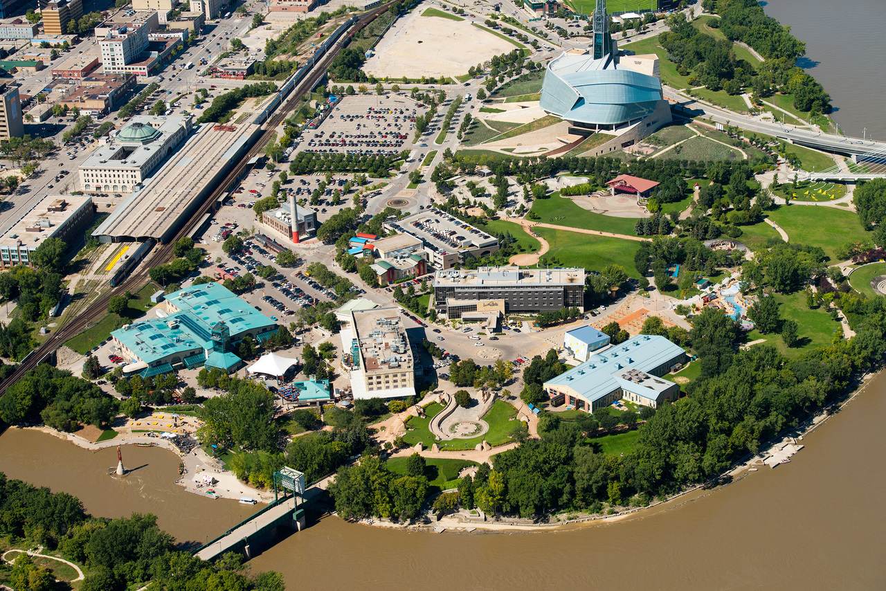 travel manitoba at the forks