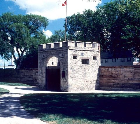 Porte de l'Upper Fort Garry
