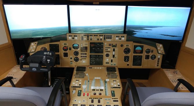 Simulador del Museo del Planeador de Gimli