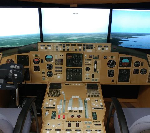 Simulador del Museo del Planeador de Gimli