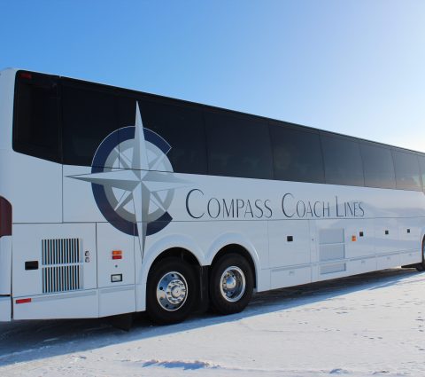 Compass Coach Lines motor coach