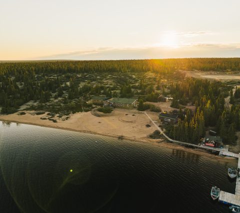 Munroe Lake Lodge - Aerial Cabin