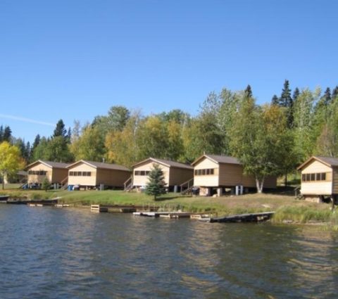 cabanes au lac Elbow