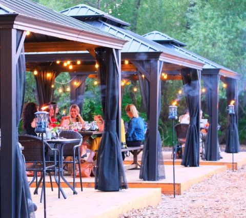 Abendessen vom Bauernhof zum Tisch