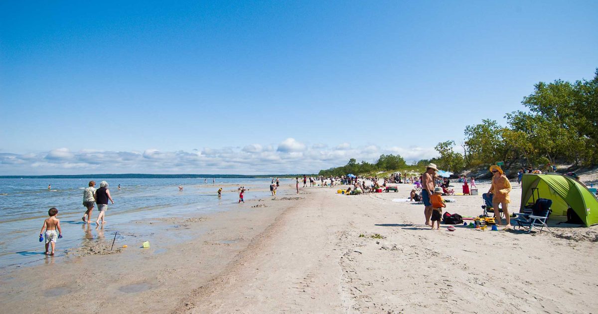 Grand Beach Provincial Park Travel Manitoba