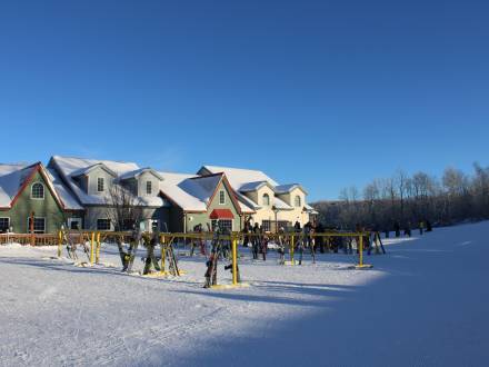 Chalets du domaine skiable d'Asessippi