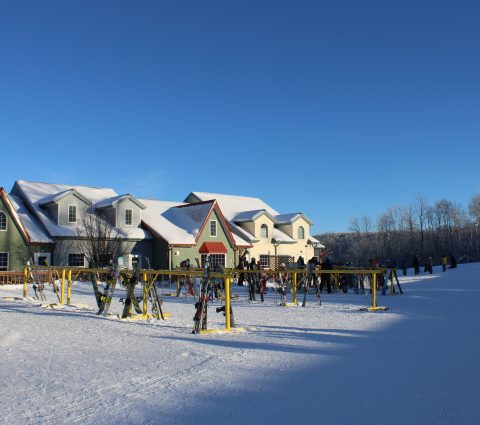 Chalets du domaine skiable d'Asessippi