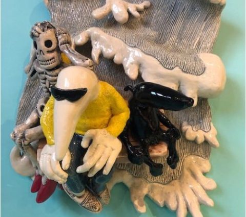 Escultura de cerámica- Jordan Van Sewell