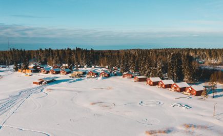 Viking Lodge - Cabaña aérea de invierno