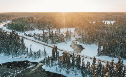 Wekusko Falls Lodge - Cabane aérienne d'hiver