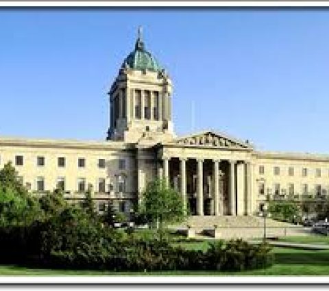 Manitoba Legislativgebäude und Grundstücke