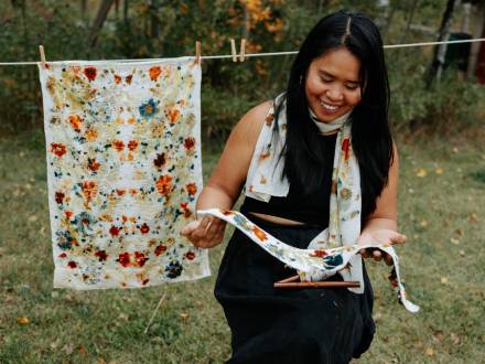 Ateliers de teinture naturelle