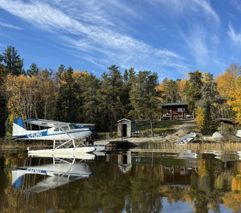 Außenposten am Obukowin-See