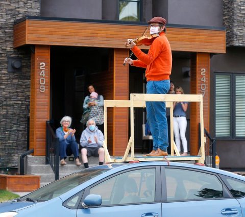 Conciertos en la acera