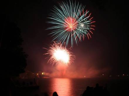 Canada Day Fireworks at Lac du Bonnet