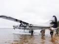 Loading the plane