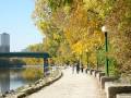 Riverwalk in the fall