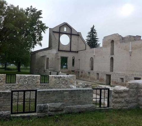 Ruines du monastère trappiste
