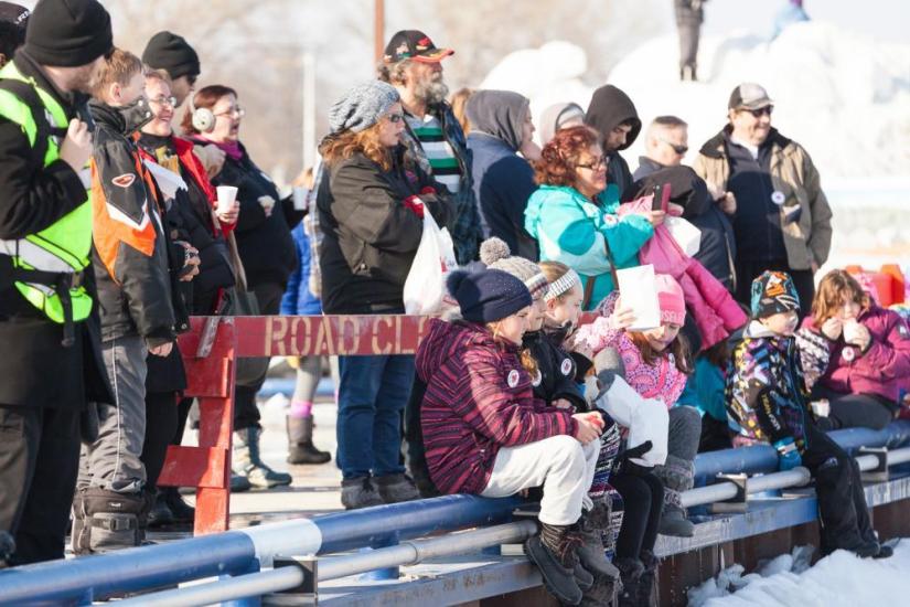 Gimli's vibrant community spirit shines in a series of images capturing diverse crowds, united by shared experiences.