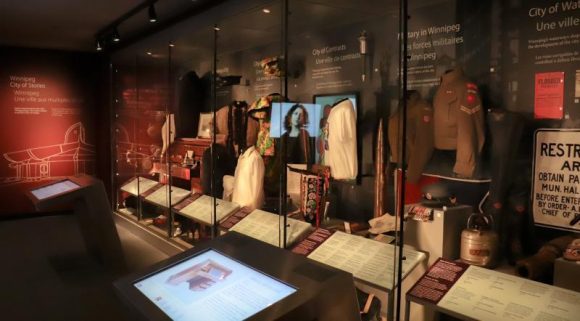 Winnipeg Museum's antique showcase box offers a captivating glimpse into history, preserving the past for generations to come