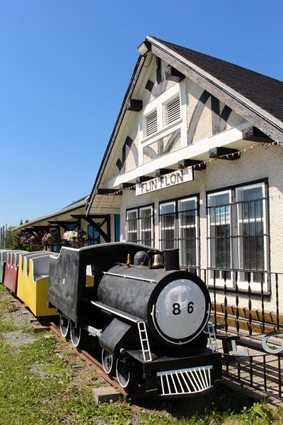 Flin Flon Station Museum Außenbereich.