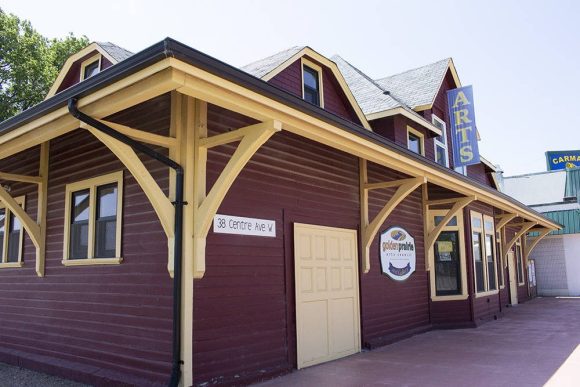 Vibrant essence of the Golden Prairie Arts Council encapsulated, showcasing a hub of creativity, culture, and community.