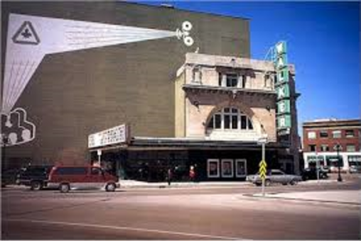 Exterior of the former Walker Theatre, now Burton Cummings Theatre. Showcases Manitoba's historic and structural integrity.