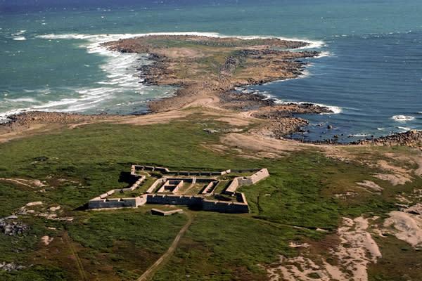 Aerial drone shot of Arch Wales: Capturing scenic beauty and rural charm from above, in Manitoba's countryside.
