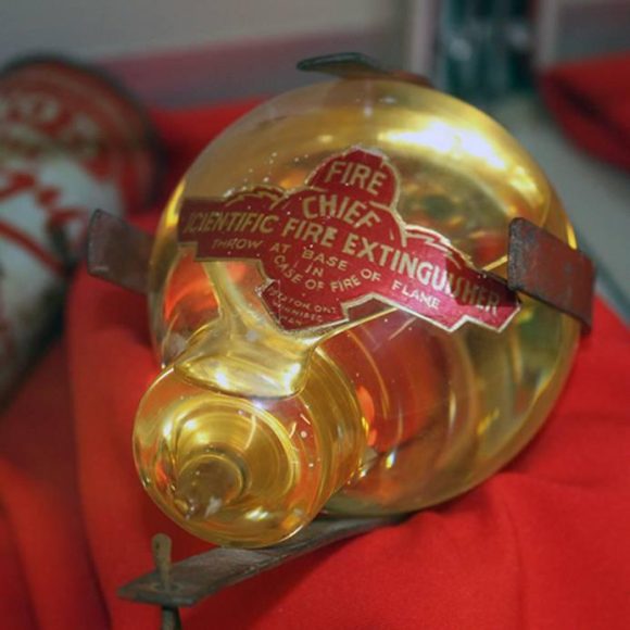 Fire Fighters Museum of Winnipeg scientific fire extinguisher