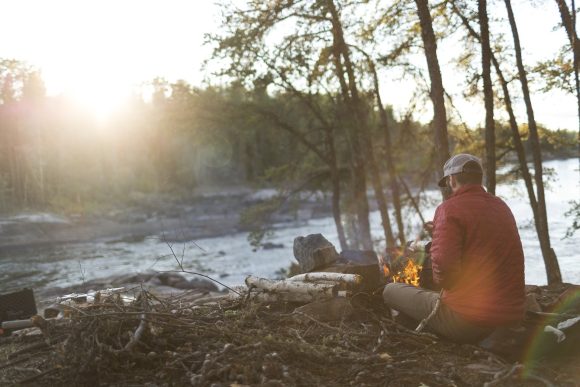 Bloodvein River Pimachiowin Aki Campfire Cooking