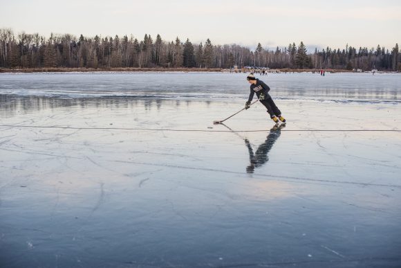 Riding Mountain National Park hockey sobre hielo
