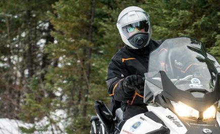 Mtb nord der pas schneemobil