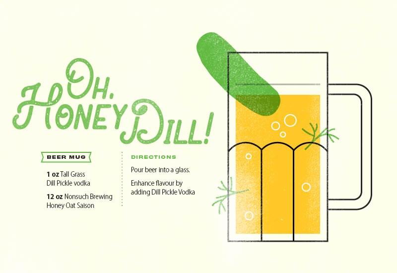 Oh, Honey Dill! Manitoba Cocktail